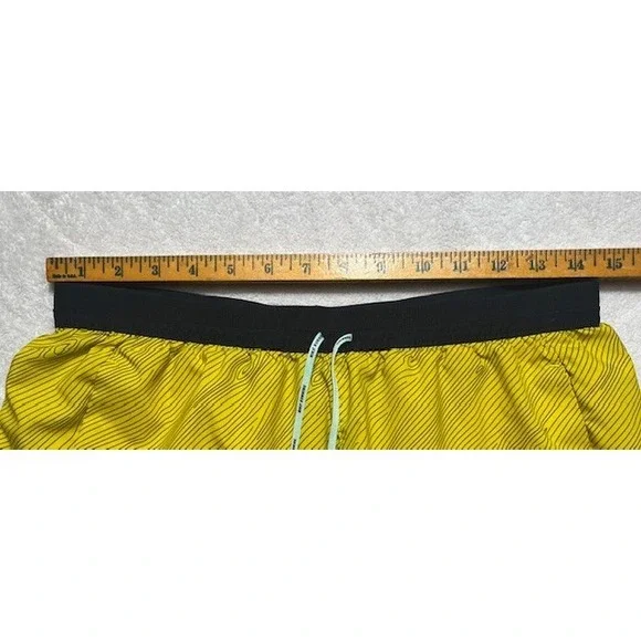 Nike Mens Sz XL Flex Stride 5" Trail Running Shorts Speed Yellow Dri-FIT-1291 - Picture 5 of 5